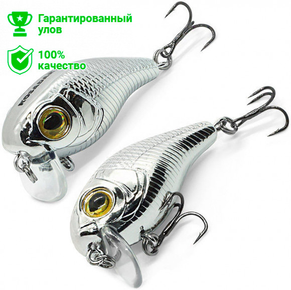 Воблер Kosadaka RAVEN SURF 38F плав., 38мм, 4.7г, 0.0-0.3м, цв.SIL