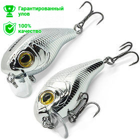 Воблер Kosadaka RAVEN SURF 38F плав., 38мм, 4.7г, 0.0-0.3м, цв.SIL