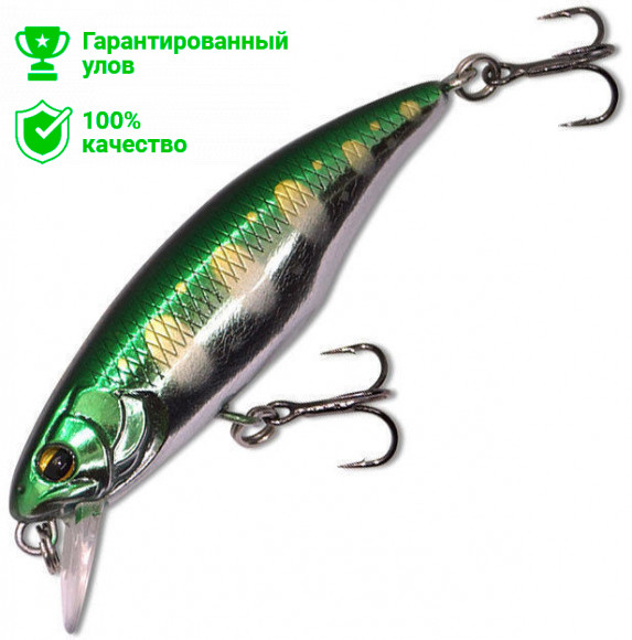 Воблер Kosadaka ETAD xs 52F плав., 52мм, 3.7г, 0.3-0.8м, цв.CGR