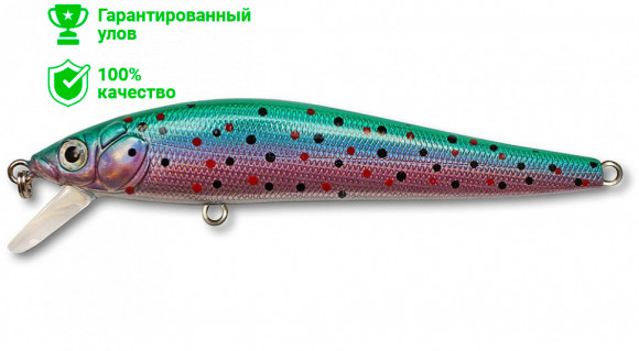 Воблер Kosadaka Зеленый китаец / The Legend XS 90F плав., 90мм, 11.0г., 0.3-1.2м, цв.TR
