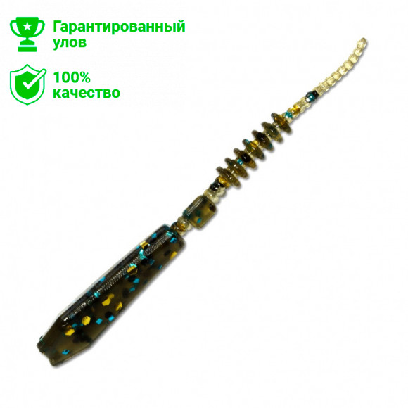 Мягкая приманка Kosadaka Trail Worm 50мм, цв. DS (15шт.)