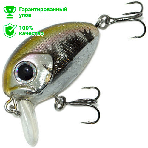 Воблер Kosadaka PUM xs 30F плав., 30мм, 4.2г, 0.1-0.3м, цв.SCS