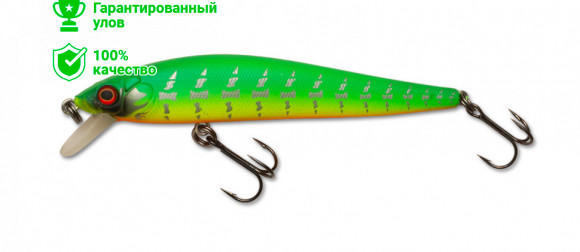 Воблер Kosadaka Зеленый китаец / The Legend XS 90F плав., 90мм, 11.0г., 0.3-1.2м, цв.VX