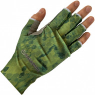 Перчатки эласт. без пальц. Sun Gloves, цвет Khaki Snake, р-р L/XL (Kosadaka)