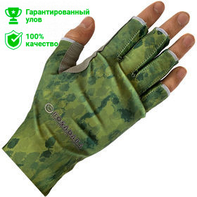 Перчатки эласт. без пальц. Sun Gloves, цвет Khaki Snake, р-р L/XL (Kosadaka) Перчатки эласт. без пальц. Sun Gloves, цвет Khaki Snake, р-р L/XL (Kosadaka)
