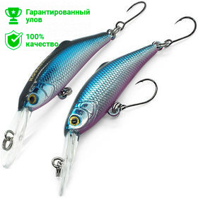 Воблер Kosadaka SHARKY Minnow XD 43S плав., 43мм, 2.15г, 0.4-1.2м, цв.BR