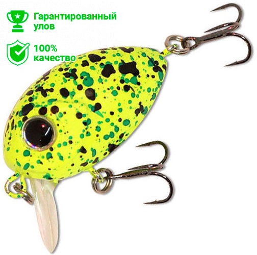 Воблер Kosadaka PUM xs 30F плав., 30мм, 4.2г, 0.1-0.3м, цв.YAK
