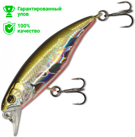 Воблер Kosadaka ETAD xs 52F плав., 52мм, 3.7г, 0.3-0.8м, цв.GTR