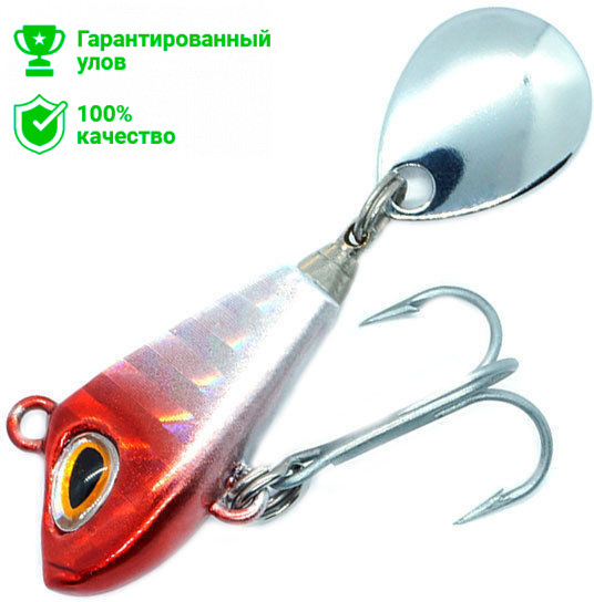Джиг-спиннер Kosadaka FISH DARTS FS3-09 25mm, 9g, цвет HRH