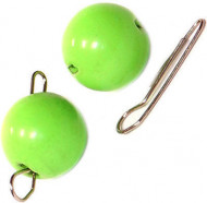 Груз чебурашка-шар вольфрам разборный Chartreuse 0.7 гр (4шт) Kosadaka