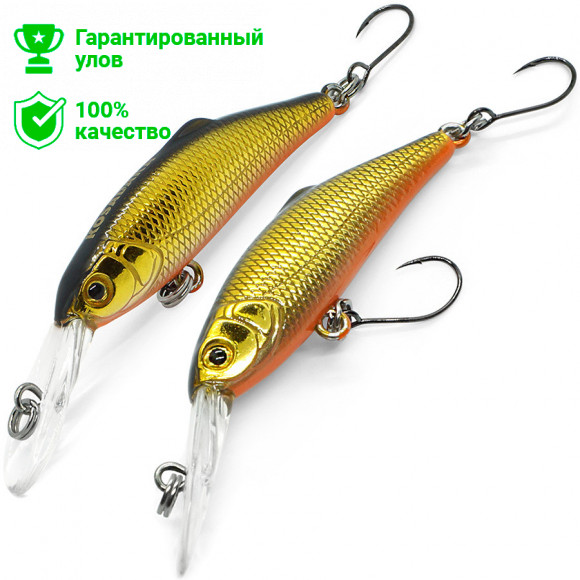 Воблер Kosadaka SHARKY Minnow XD 43S плав., 43мм, 2.15г, 0.4-1.2м, цв.CSH