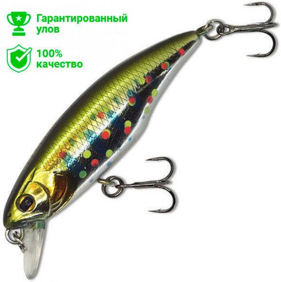 Воблер Kosadaka ETAD xs 52F плав., 52мм, 3.7г, 0.3-0.8м, цв.NTN