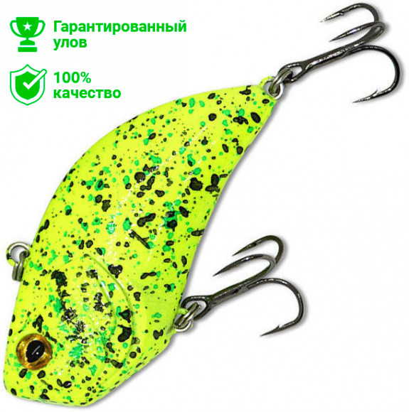 Воблер виб Kosadaka BENT Vib 50S тон., 50мм, 12г, цв.YKK