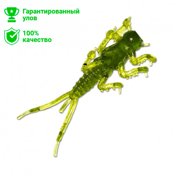 Мягкая приманка Kosadaka BugSY 35мм, цв. BG (20шт.)