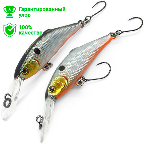 Воблер Kosadaka SHARKY Minnow XD 43S плав., 43мм, 2.15г, 0.4-1.2м, цв.GT Воблер Kosadaka SHARKY Minnow XD 43S плав., 43мм, 2.15г, 0.4-1.2м, цв.GT