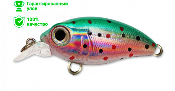 Воблер Kosadaka ROGER Midi плав., 32мм, 2,60г, 0,8-1,1м, цв.TR