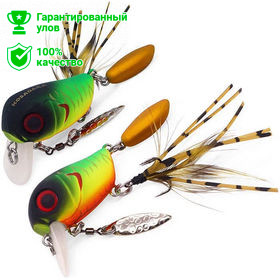 Воблер Kosadaka Micro Tappy 54F, плав., 54мм, 4.8г, 0.0-0.2м, цв.MHT