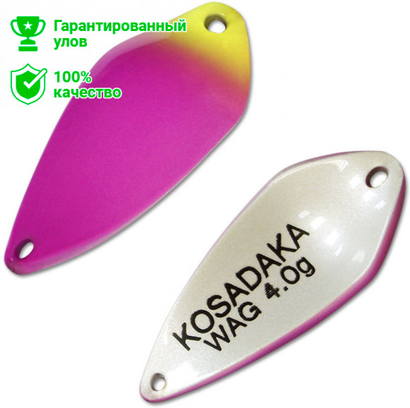 Блесна Kosadaka Trout Police WAG 4g, 33mm, цвет AK43