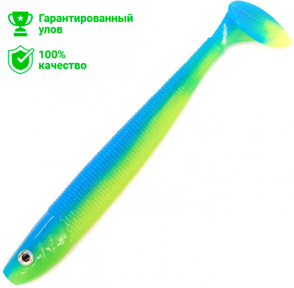 Виброхвост Kosadaka MANTICORA 100, 5шт., цвет BLS