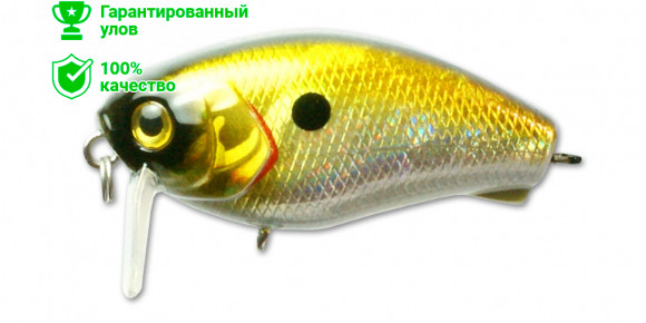 Воблер Kosadaka RAVEN SH 50F плав., 50мм, 8.7г, 0.0-0.3м, цв.GTR RavSH50F-GTR RavSH50F-GTR