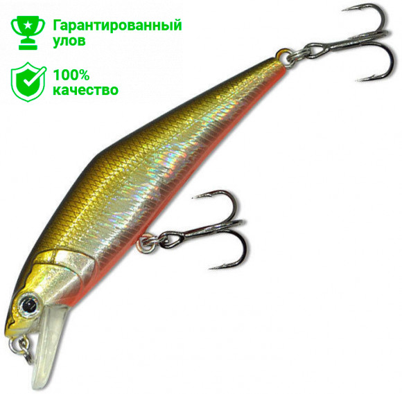 Воблер Kosadaka Gravy-2 XS 63F плав., 63мм, 3.9г, 0.6-1.2м, цв.GTR