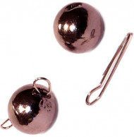 Груз чебурашка-шар вольфрам разборный Black Nickel 1.5 гр (3шт) Kosadaka