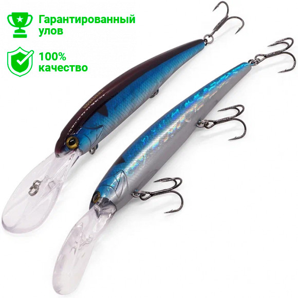 Воблер Kosadaka Bandit Deep XL 120F, плав., 120мм, 21г, 5-8м, цв.BLU