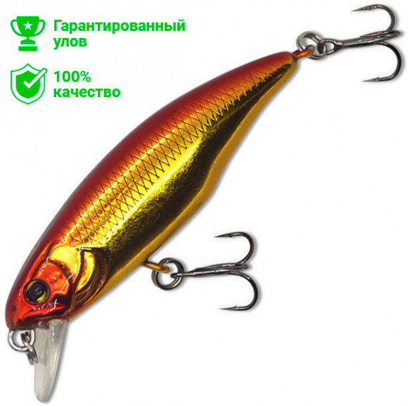 Воблер Kosadaka ETAD xs 52F плав., 52мм, 3.7г, 0.3-0.8м, цв.RCH