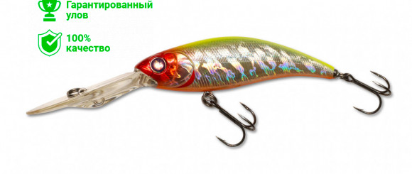 Воблер Kosadaka TROL DD 100F плав., 100мм, 26г., 3.5-5.5м, цв.LME