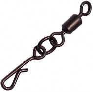 Вертлюг с застежкой, FLEXI Change with Ring №4 (4шт) Kosadaka