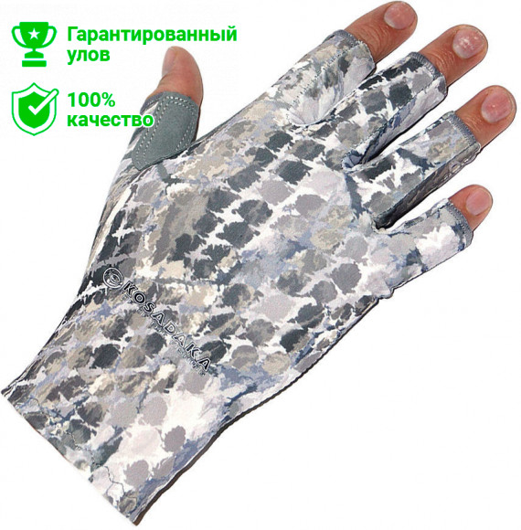 Перчатки эласт. без пальц. Sun Gloves, цвет Snake, р-р S/M (Kosadaka)