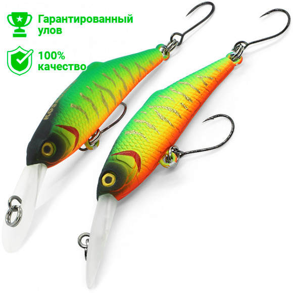 Воблер Kosadaka SHARKY Minnow XD 43S плав., 43мм, 2.15г, 0.4-1.2м, цв.MHT