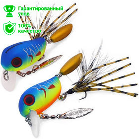 Воблер Kosadaka Micro Tappy 54F, плав., 54мм, 4.8г, 0.0-0.2м, цв.REV