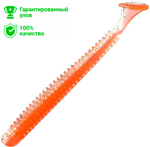 Виброхвост Kosadaka WAVE IMPACT 75, 10шт., цвет ORG