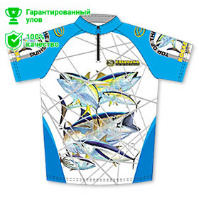 Футболка Kosadaka Бело-голубая, Sunblock, кор.рукав, M TSSB-006S-M TSSB-006S-M