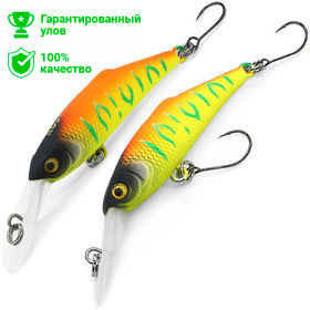 Воблер Kosadaka SHARKY Minnow XD 43S плав., 43мм, 2.15г, 0.4-1.2м, цв.OGY