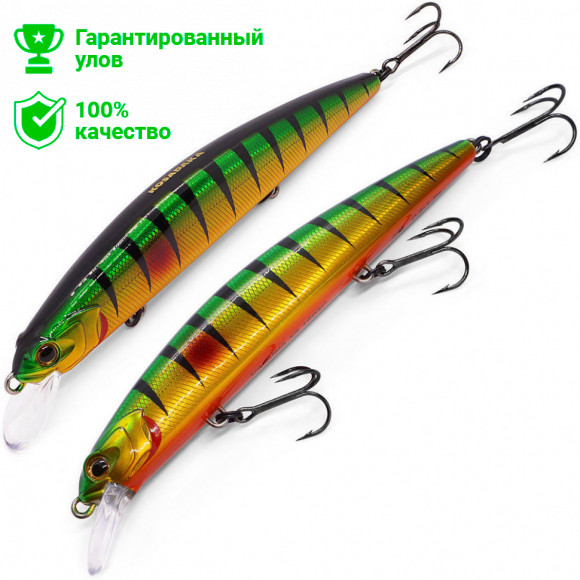Воблер Kosadaka Varuna XS 160SP суспенд., 160мм, 38г, 0.5-1.1м, цв.PC