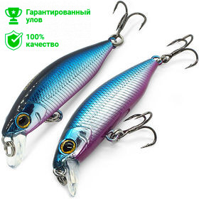 Воблер Kosadaka NOMAD xs 48SP суспенд, 48мм, 2.6г, 0.0-0.4м, цв.BR