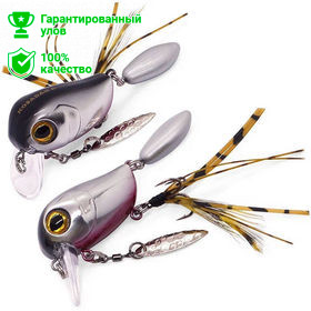 Воблер Kosadaka Micro Tappy 54F, плав., 54мм, 4.8г, 0.0-0.2м, цв.SBL