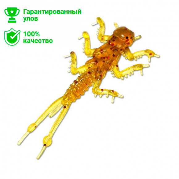 Мягкая приманка Kosadaka BugSY 35мм, цв. OD (20шт.)