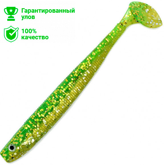 Виброхвост Kosadaka MANTICORA 100, 5шт., цвет GS