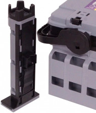 Стакан-держатель удилищ Kosadaka TB-S99-GRY для форелевого ящика, серый