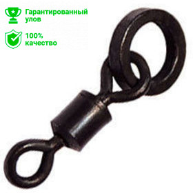 Вертлюг с кольцом, Covert Flexy-Ring Swivels № 12 6kg (10шт.) Kosadaka