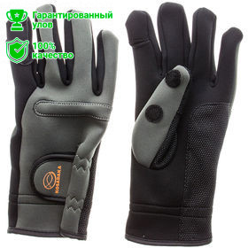 Перчатки рыболовные Kosadaka неопреновые с манжетой, р-р M