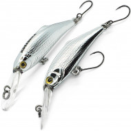 Воблер Kosadaka SHARKY Minnow XD 43S плав., 43мм, 2.15г, 0.4-1.2м, цв.SIL Воблер Kosadaka SHARKY Minnow XD 43S плав., 43мм, 2.15г, 0.4-1.2м, цв.SIL