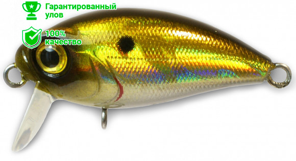Воблер Kosadaka ROGER Surf плав., 36мм, 3,35г, 0,1-0,3м, цв.GTR