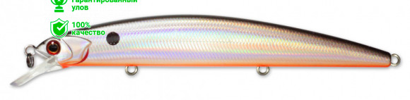 Воблер Kosadaka FLASH XS 110F плав., 110мм, 13.5г, 0.3-1.0м, цв.GT