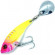 Джиг-спиннер cicada Kosadaka FISH DARTS FS5-11 50mm, 11g, цвет YPH Джиг-спиннер cicada Kosadaka FISH DARTS FS5-11 50mm, 11g, цвет YPH