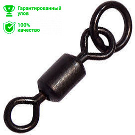 Вертлюг с кольцом, Covert Flexy-Ring Swivels № 4 35kg (10шт.) Kosadaka