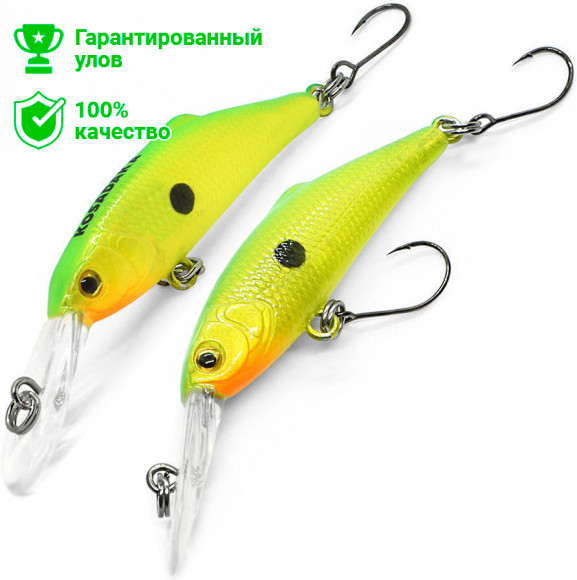 Воблер Kosadaka SHARKY Minnow XD 43S плав., 43мм, 2.15г, 0.4-1.2м, цв.TH Воблер Kosadaka SHARKY Minnow XD 43S плав., 43мм, 2.15г, 0.4-1.2м, цв.TH